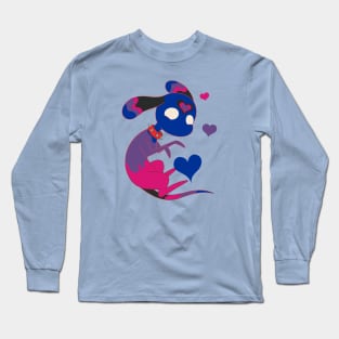 Ghost Puppy Pride - Bisexual Long Sleeve T-Shirt